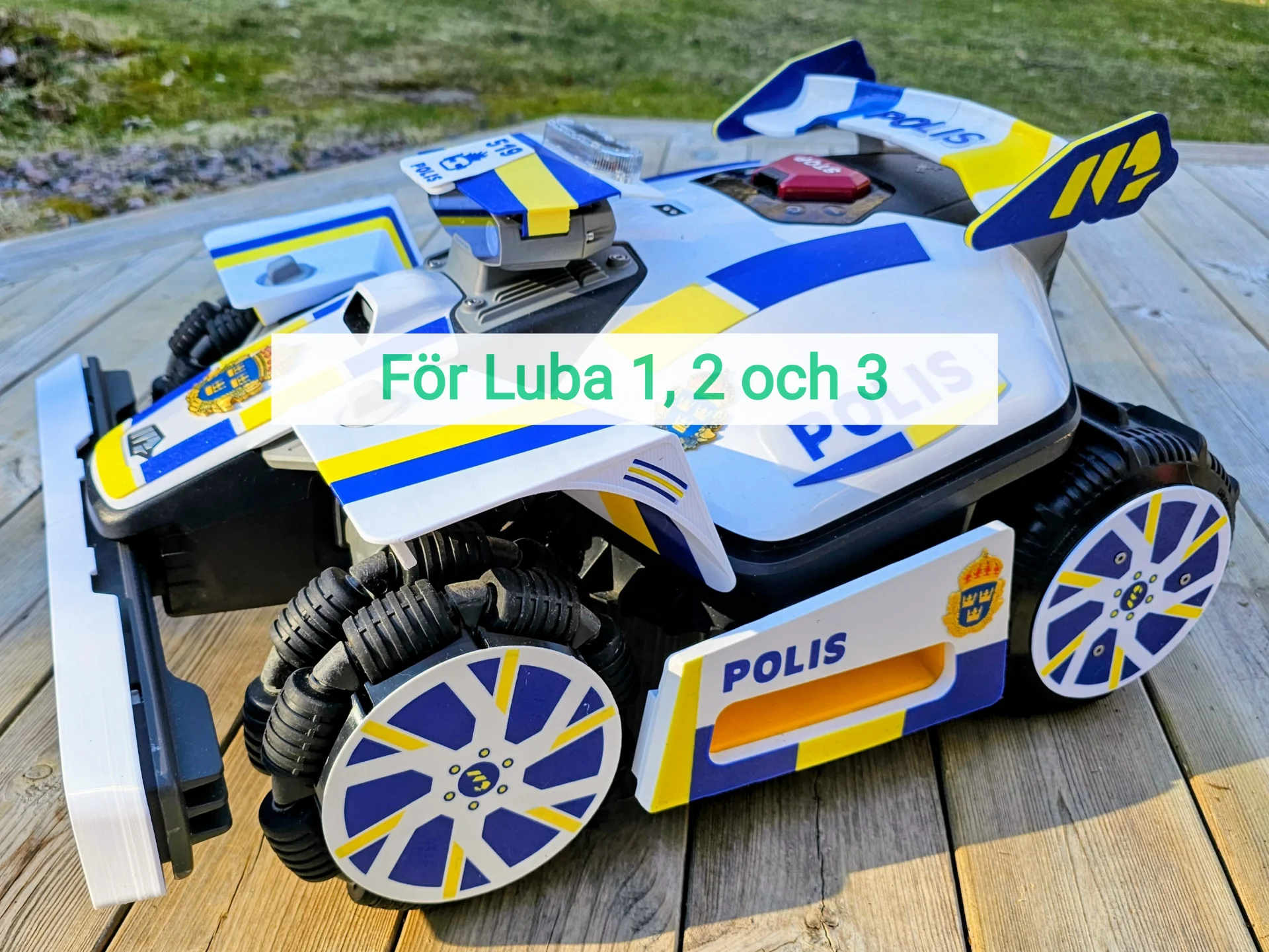 Snutn - mKIT™ för Luba 1, 2, 2X & 3 – Gräsmattans nya sheriff!